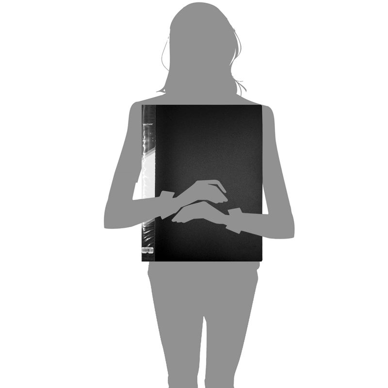 Vantasii Presentation Book 40 Clear Pockets Sleeves Protectors Art Portfolio Clear Book for Artwork, Report Sheet, Letter(Can Accommodate 14 X 11inch) - Image 5